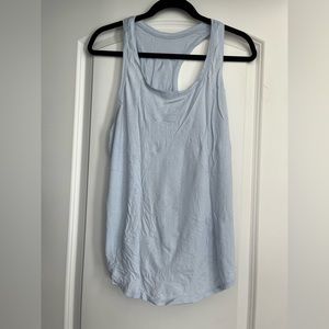 Lululemon Athletica Lulu Lemon Tank Top Light Blue Size 12